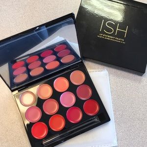 ISH lip statement palette.
